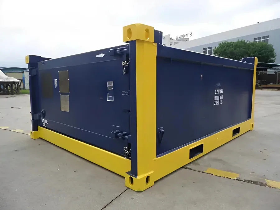 Conteneur 10 Pieds Half Height Offshore DNV — Premier Voyage