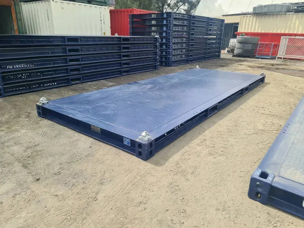 Conteneur 20 Pieds Plateforme — Premier Voyage