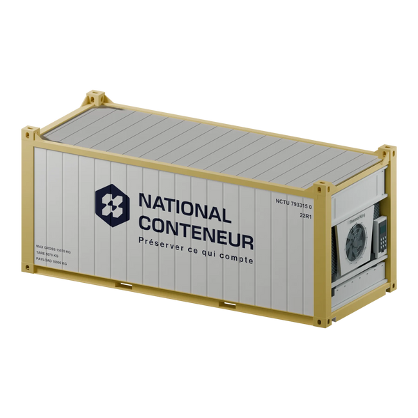 Conteneur DNV Offshore 20 pieds · Reefer — blanc neuf — National Conteneur