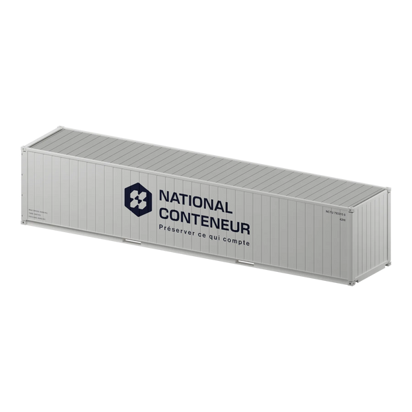 Conteneur Isotherme 40 pieds — blanc neuf — National Conteneur