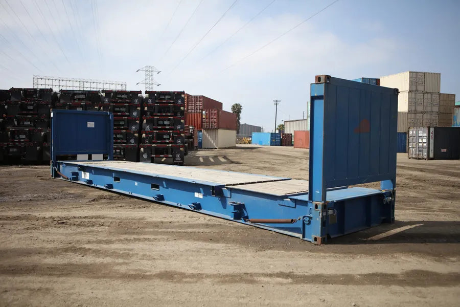 Conteneur 40 Pieds Flat Rack — Premier Voyage