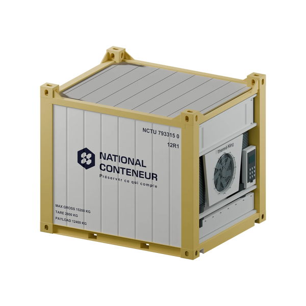 Conteneur DNV Offshore 10 pieds · Reefer — blanc neuf — National Conteneur