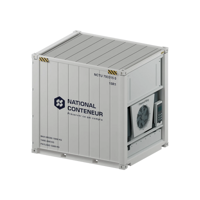Conteneur 10 Pieds Reefer High Cube — Premier Voyage