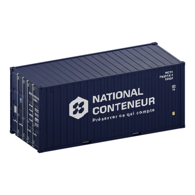 Conteneur 20 Pieds Dry — Premier Voyage