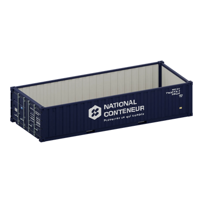 Conteneur 20 Pieds Half Height OT — Premier Voyage