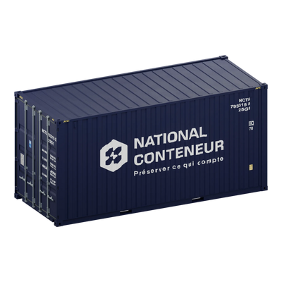 Conteneur 20 Pieds High Cube — Premier Voyage