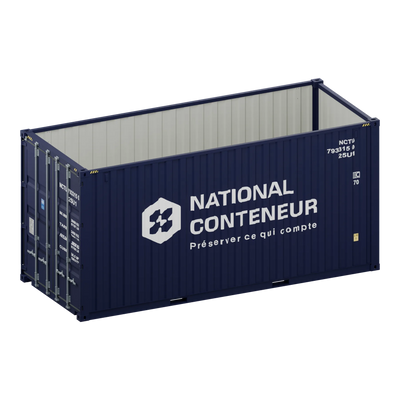 Conteneur 20 Pieds Open Top HC — Premier Voyage