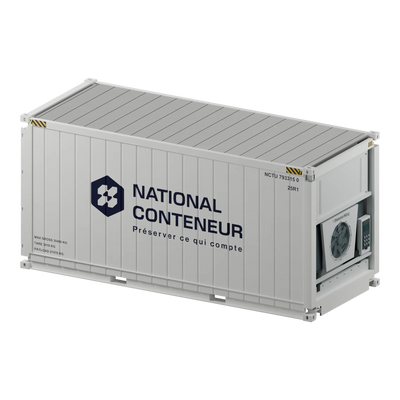Conteneur 20 Pieds Reefer High Cube — Premier Voyage