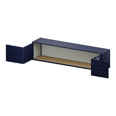 Conteneur 40 Pieds HC Open Side — Premier Voyage