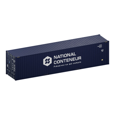 Conteneur 40 Pieds Pallet Wide High Cube — Premier Voyage