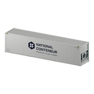 Conteneur 40 Pieds Reefer High Cube — Premier Voyage