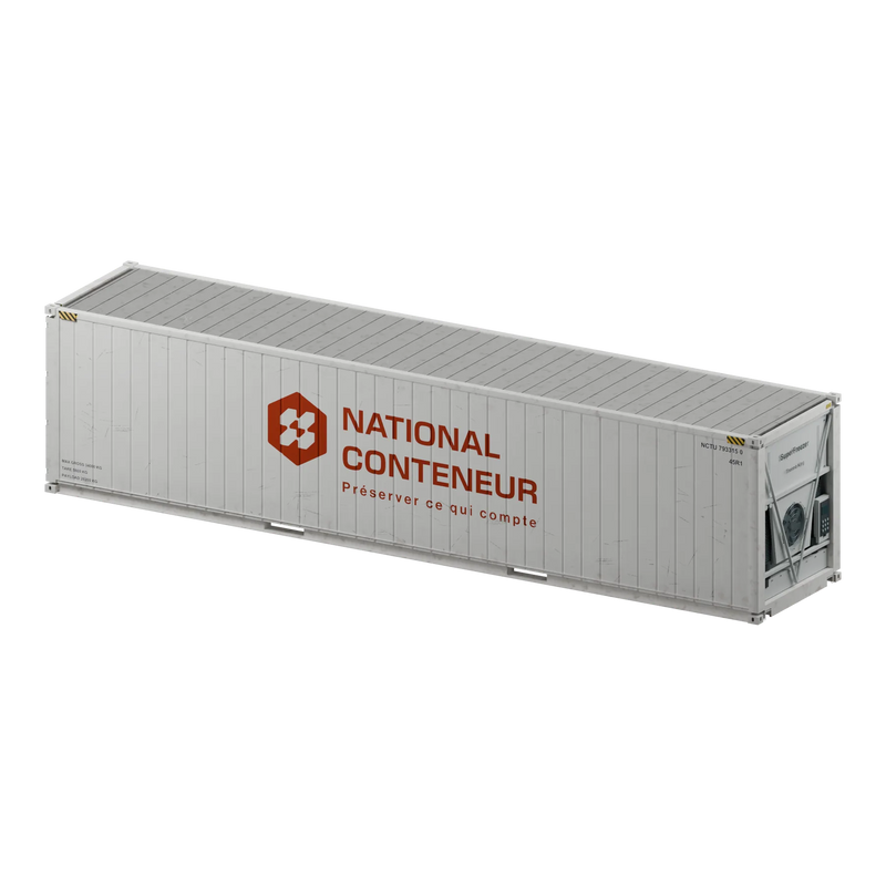 Photo illustrant Conteneur reefer