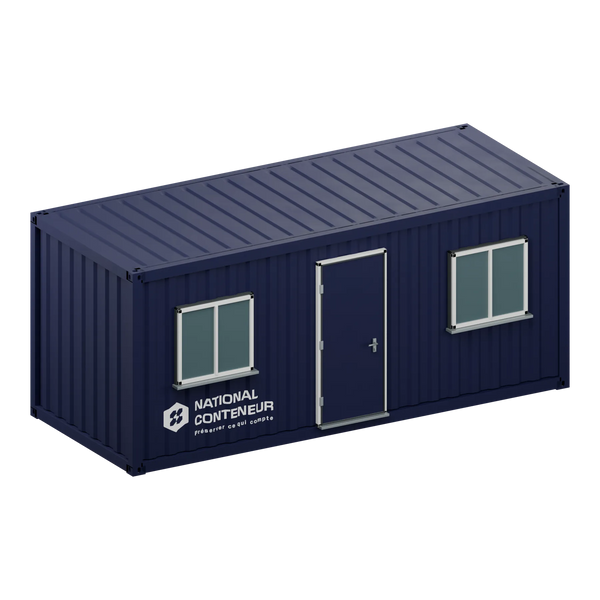Conteneur Bureau 20 Pieds — Premier Voyage
