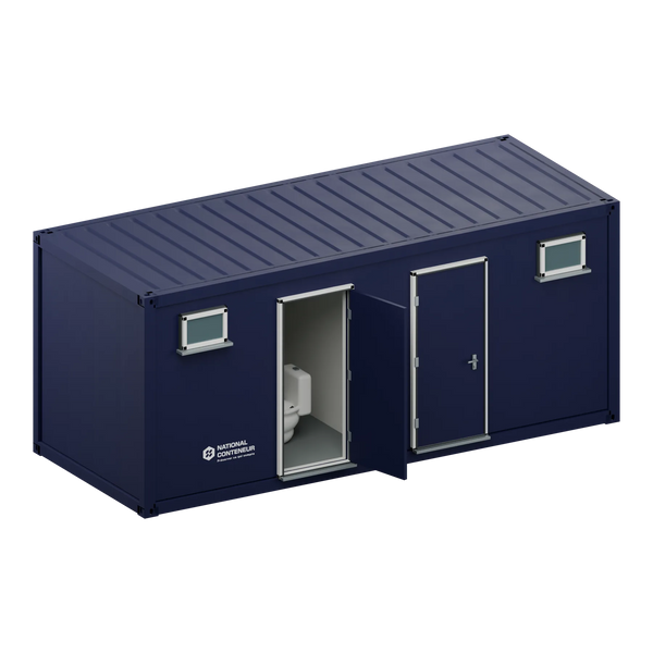 Conteneur Sanitaire 20 Pieds — Premier Voyage