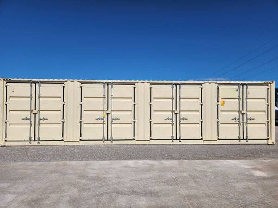 Conteneur 40 Pieds HC 4 Portes Latérales — Premier Voyage