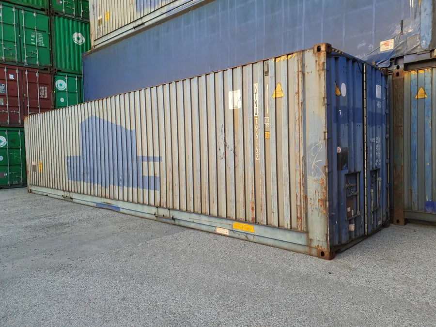 Conteneur 40 Pieds Pallet Wide High Cube — Premier Voyage